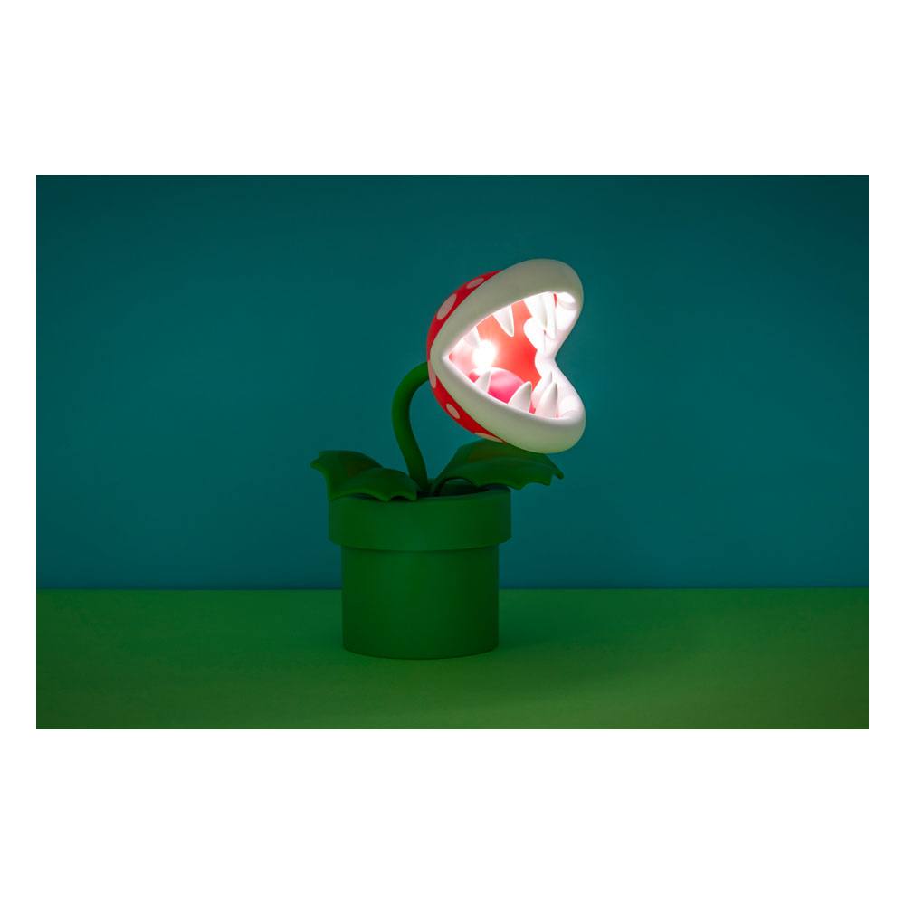 Super Mario Posable Lamp Mario Mini Piranha Plant Paladone Products