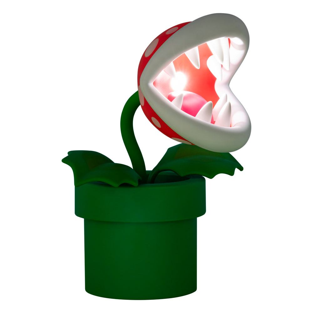 Super Mario Posable Lamp Mario Mini Piranha Plant Paladone Products
