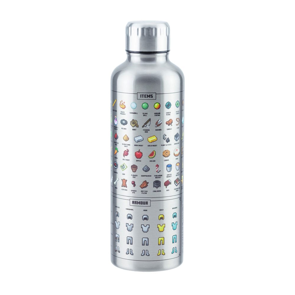 Minecraft: Metal Water Bottle Paladone Products