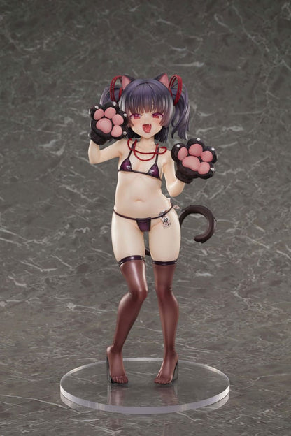 Original Character Statue 1/6 Kamame-chan Cat Costume Ver. Illustrated by Shuru 24 cm Pure