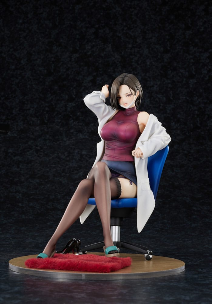 Original Character Statue 1/6 The Sulky School Nurse Illustrated by Keso Shirou 22 cm Statues