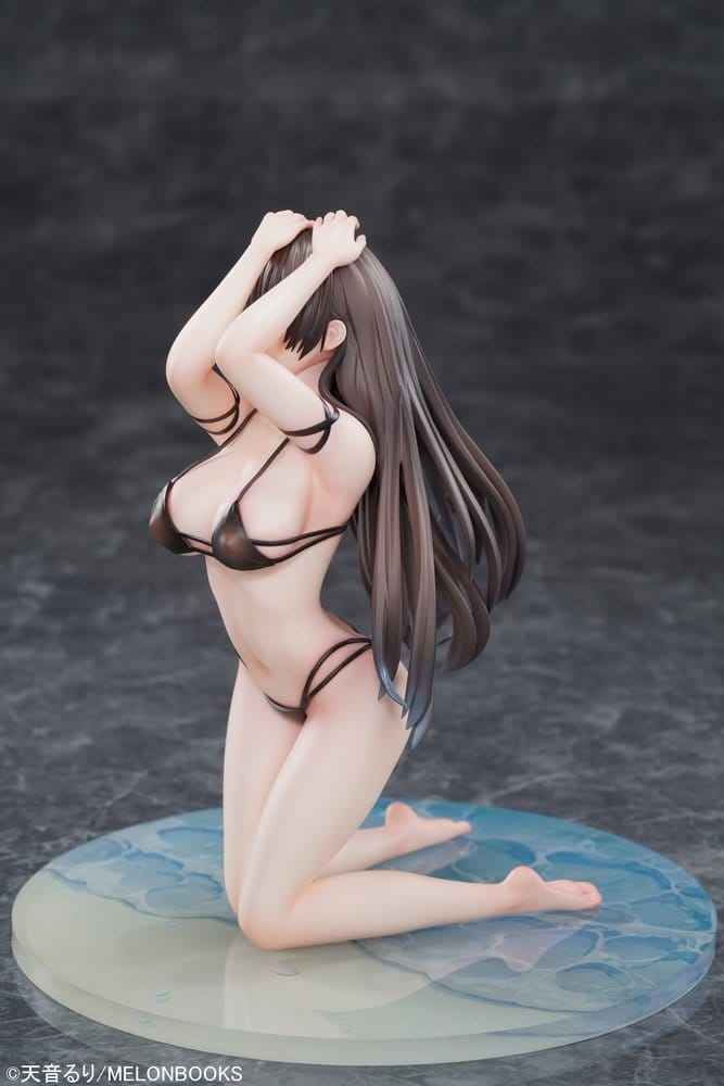 Original Character PVC Figure 1/6 Ruri Amane Illustration - Swimsuit Sugata no Mimi-san 17 cm