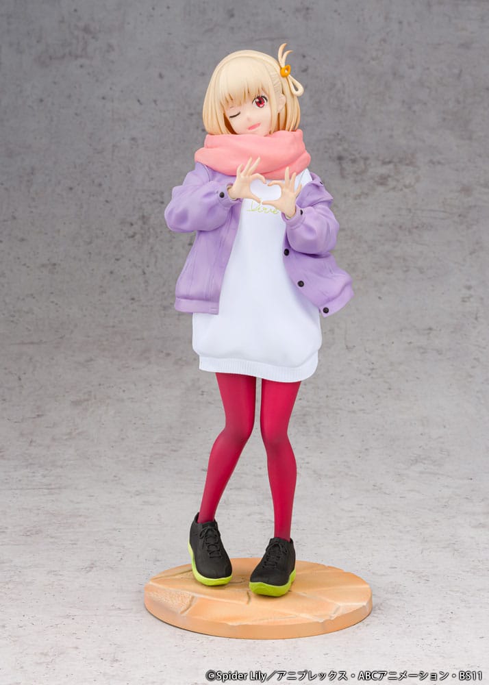 Lycoris Recoil PVC Statue 1/7 Chisato Nishikigi Winter Ver. 23 cm