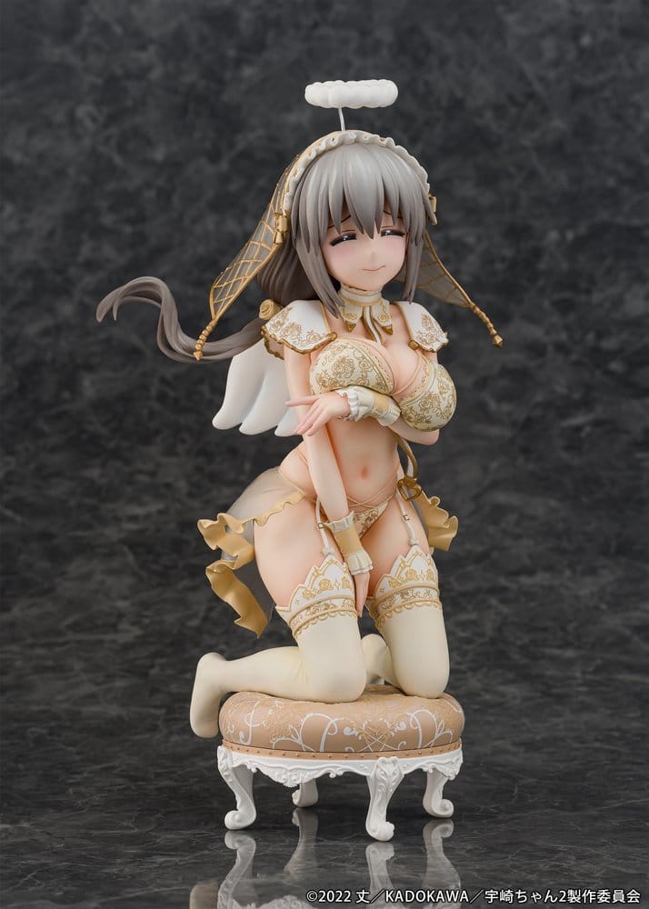 Uzaki-chan Wants to Hang Out! PVC Statue 1/7 Tsuki Uzaki Angel Ver. 19 cm Proof