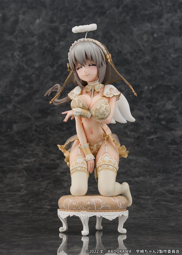 Uzaki-chan Wants to Hang Out! PVC Statue 1/7 Tsuki Uzaki Angel Ver. 19 cm Proof