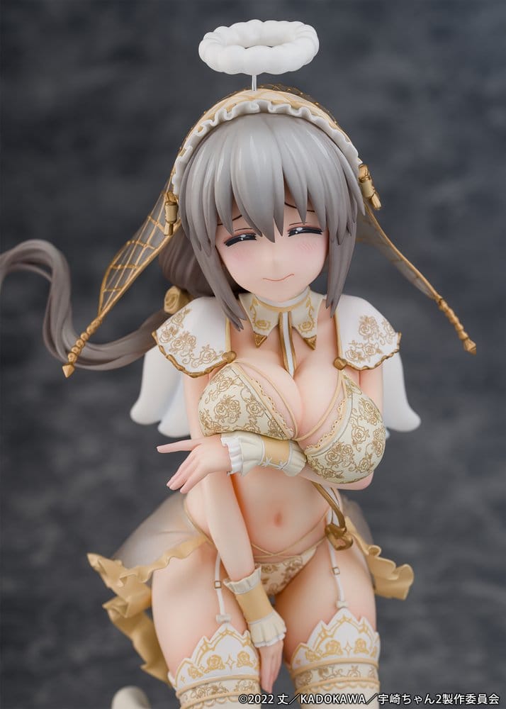 Uzaki-chan Wants to Hang Out! PVC Statue 1/7 Tsuki Uzaki Angel Ver. 19 cm Proof