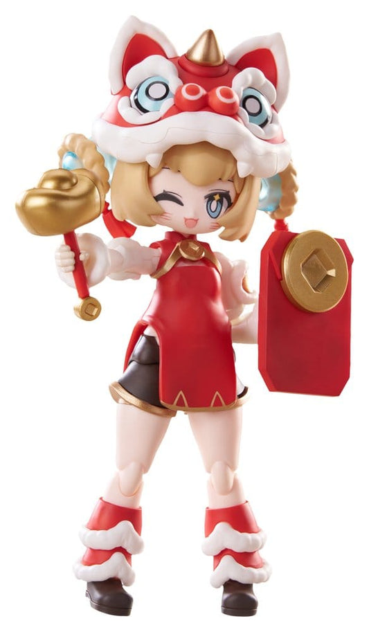 Isekai Ryoko no Techo Plastic Model Kit SP01 New Warrior Lennie Brown New Year Ver. 14 cm PR Production