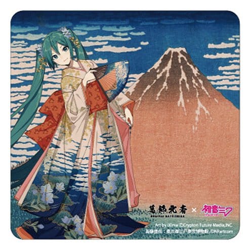 Katsushika Hokusai x Hatsune Miku Car Magnet Thirty-six Views of Mount Fuji Fine Wind, Clear Morning Presence CO., LTD.