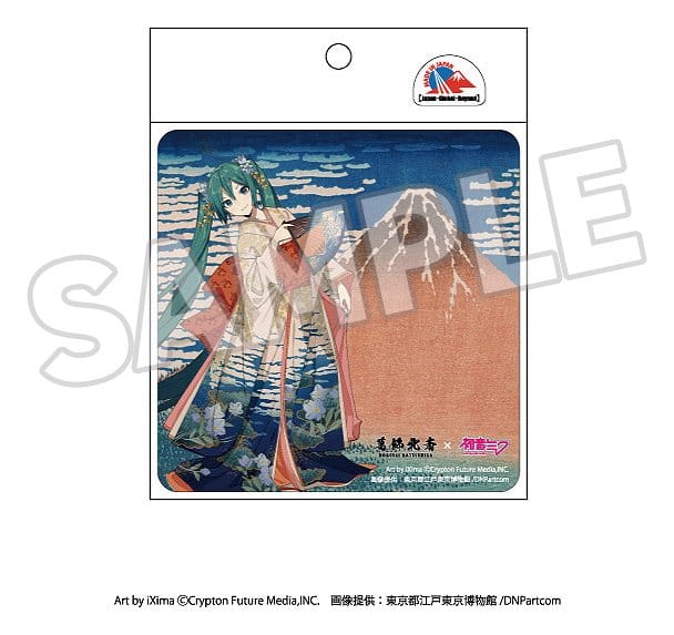 Katsushika Hokusai x Hatsune Miku Car Magnet Thirty-six Views of Mount Fuji Fine Wind, Clear Morning Presence CO., LTD.