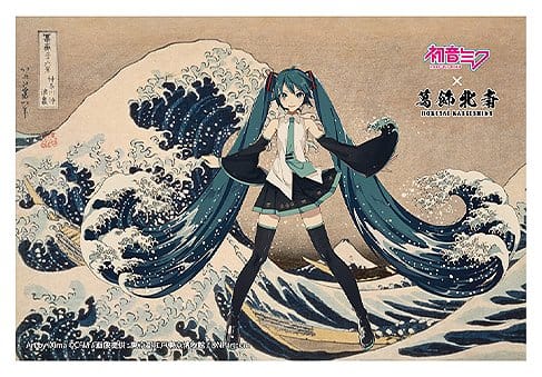 Hatsune Miku x Katsushika Hokusai iXima Postcard A/B/C/D/E/F/G/H Assortment (10) Presence CO., LTD.