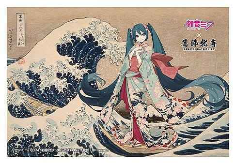 Hatsune Miku x Katsushika Hokusai iXima Postcard A/B/C/D/E/F/G/H Assortment (10)