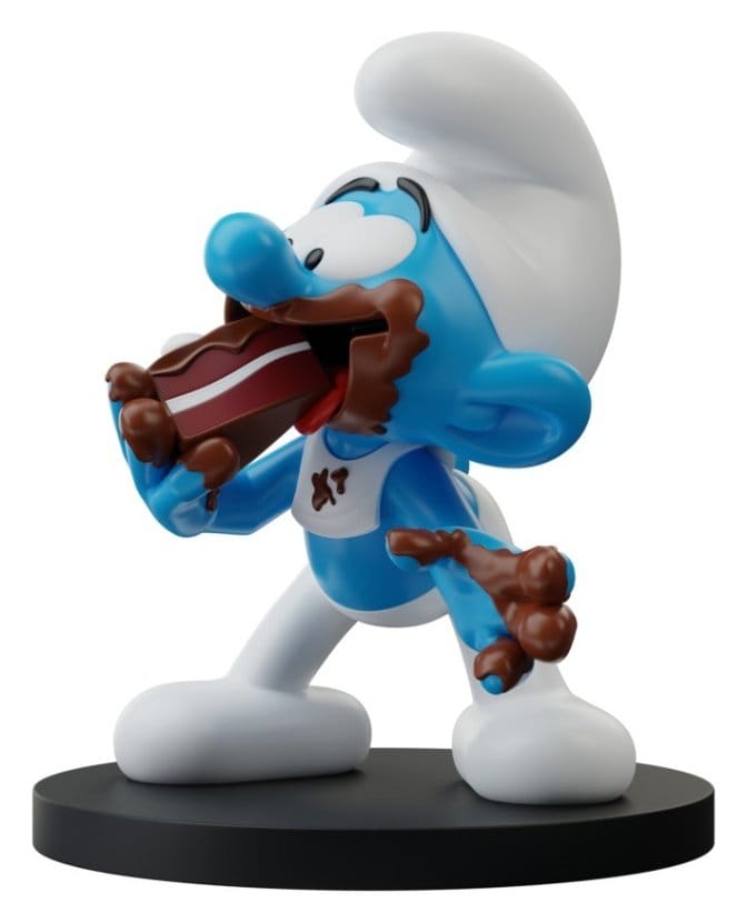 The Smurfs Statue Greedy Smurf 10 cm Puppy