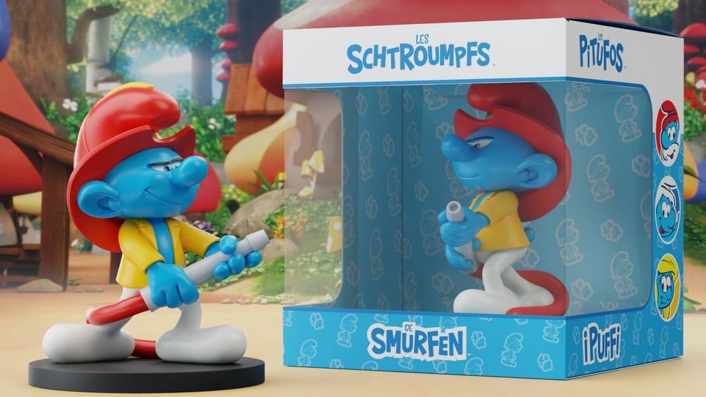 The Smurfs Statue Fireman Smurf 12 cm Puppy