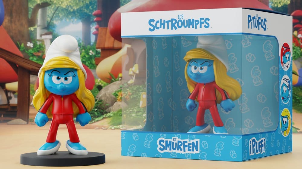The Smurfs Statue Kung Fu Smurfette 12 cm Puppy