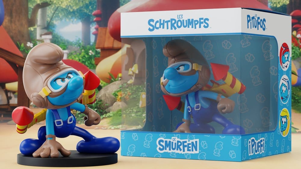 The Smurfs Statue Jetpack Smurf 10 cm Puppy