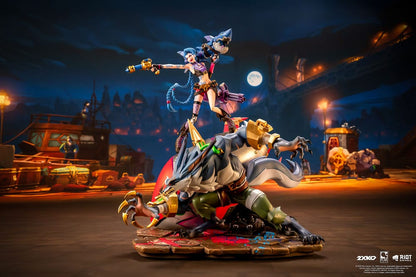 League of Legends Statue 1/10 2XKO Jinx & Warwick Diorama 37 cm Pure Arts
