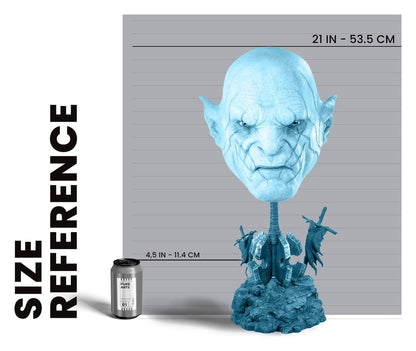 Lord of the Rings Art Mask Replica 1/1 Azog 54 cm