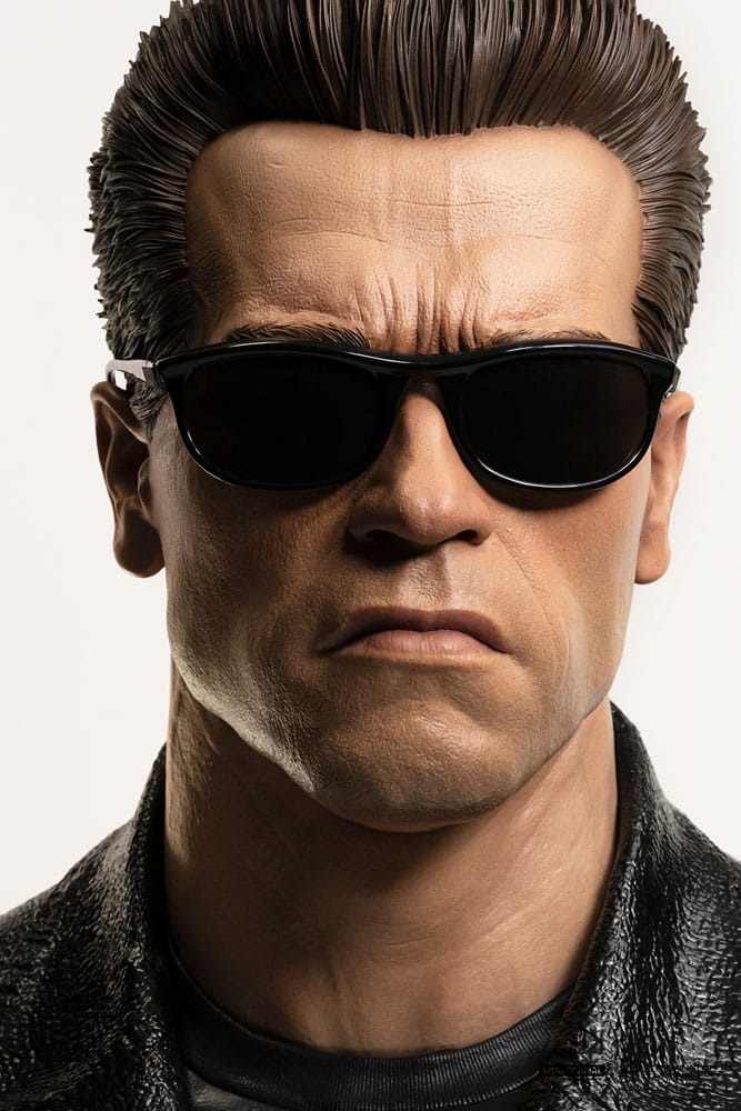 Terminator Replik 1/1 T-800 Model 101 Art Mask Painted Standard Version 46 cm