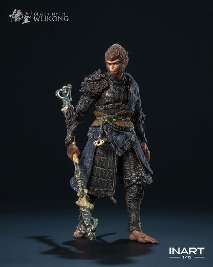 Black Myth: Wukong Action Figure 1/12 The Destined One in the Bronze Armor Set Deluxe Ver. 16 cm Queen Studios
