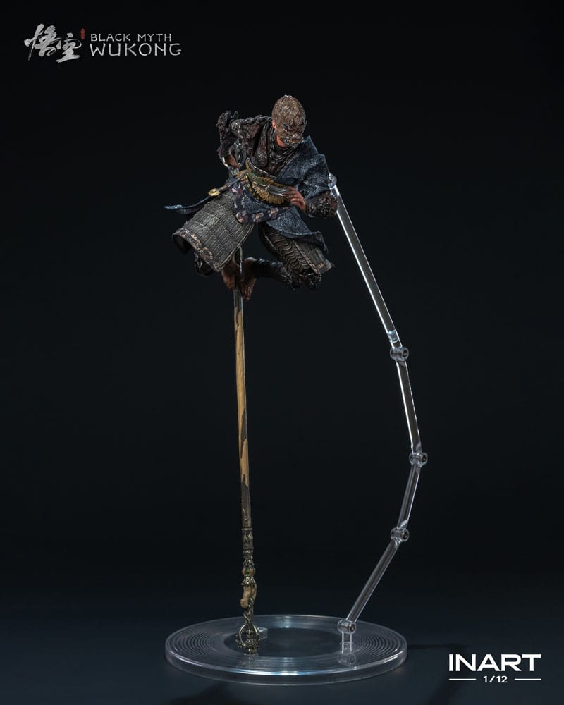 Black Myth: Wukong Action Figure 1/12 The Destined One in the Bronze Armor Set Deluxe Ver. 16 cm Queen Studios