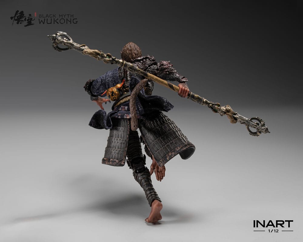 Black Myth: Wukong Action Figure 1/12 The Destined One in the Bronze Armor Set Deluxe Ver. 16 cm Queen Studios