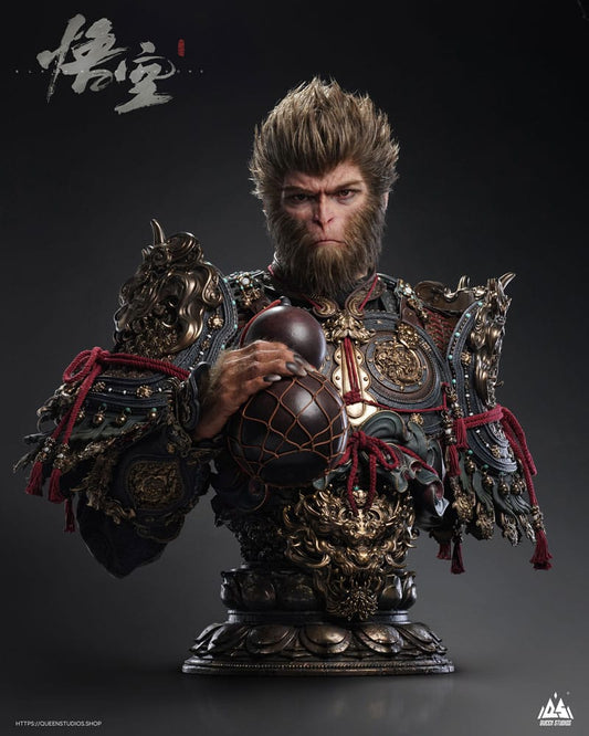 Black Myth: WuKong The Destined Bust 1/1 WuKong 100 cm Queen Studios