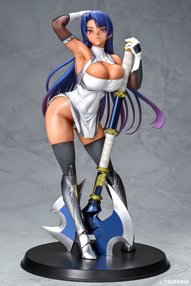 Taimanin RPGX PVC Statue 1/6 Pale Mauve Murasaki Yatsu Tanned Ver. 28 cm Q-Six