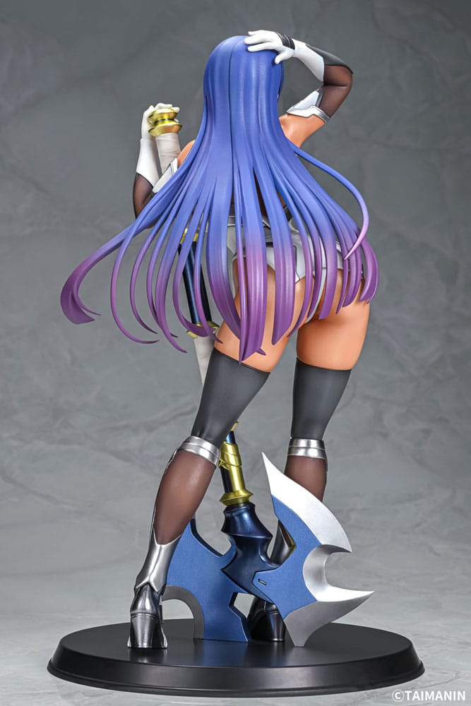 Taimanin RPGX PVC Statue 1/6 Pale Mauve Murasaki Yatsu Tanned Ver. 28 cm Q-Six