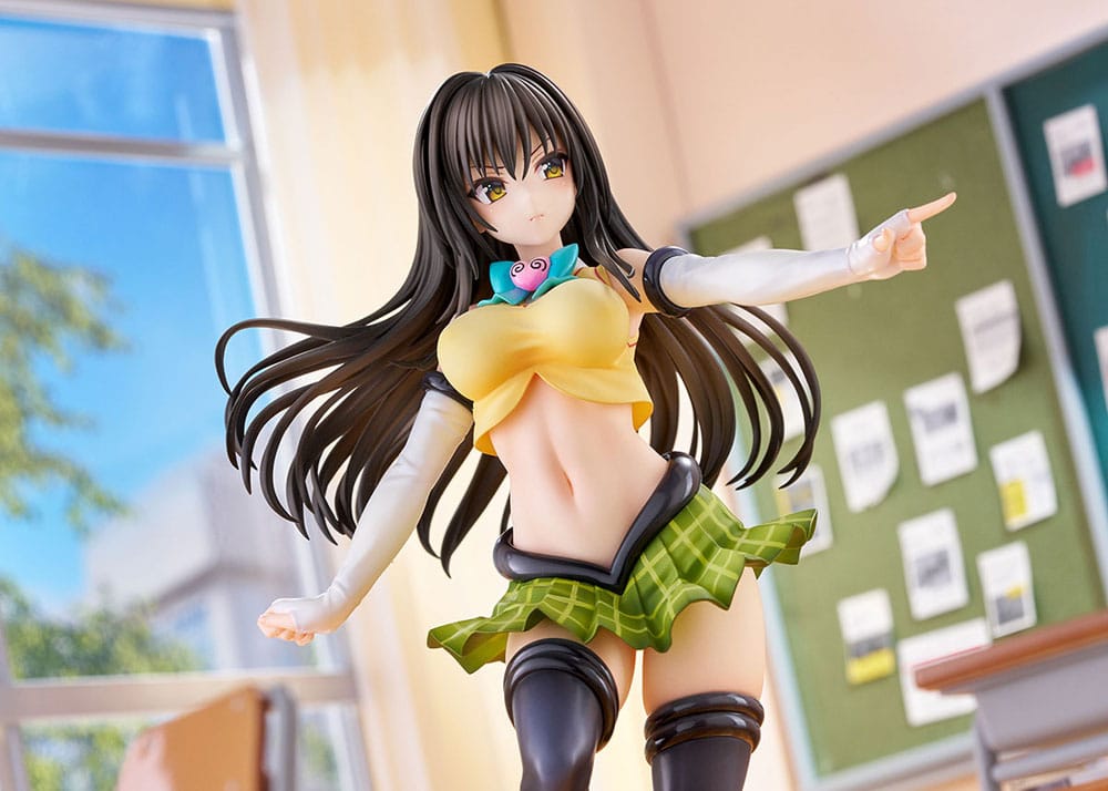 To Love-Ru Darkness Statue PVC 1/7 Yui Kotegawa Arranged Uniform Ver. 24 cm Ques Q