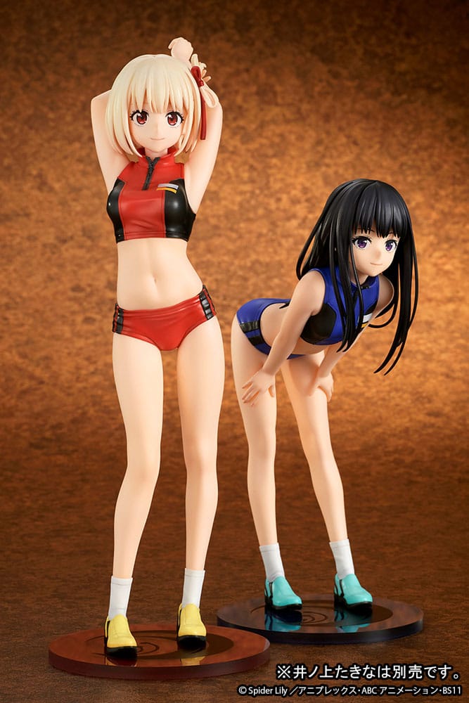 Lycoris Recoil Statue PVC 1/7 Chisato Nishikigi Traning wear Ver. 24 cm