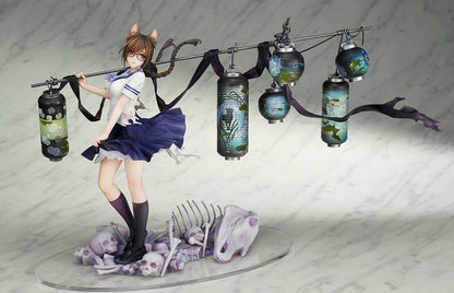 Comics Bakemonogatari PVC Figure 1/7 Tsubasa Hanekawa 26 cm