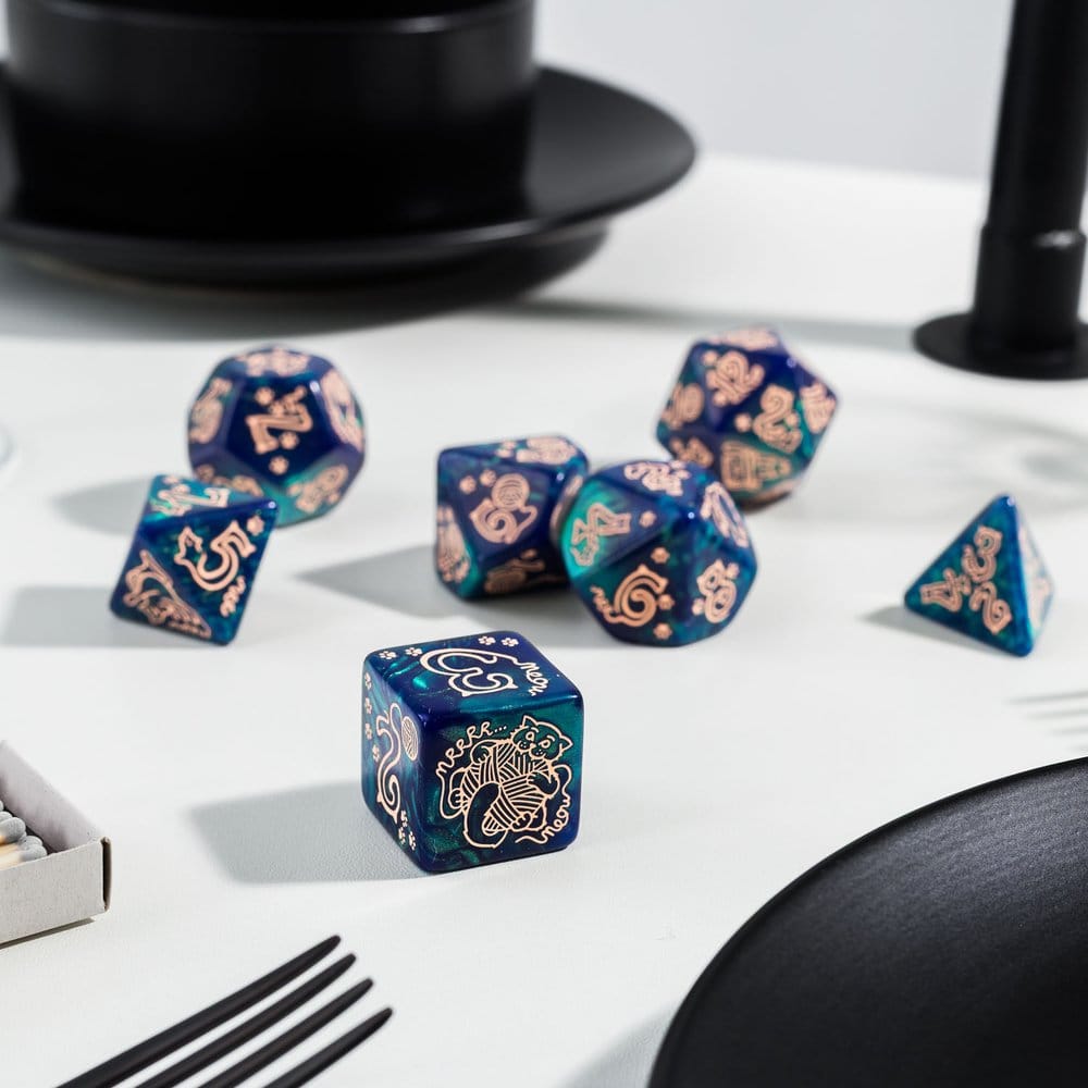 Jumbo Cats Jumbo Dice Set Whiskers Q Workshop