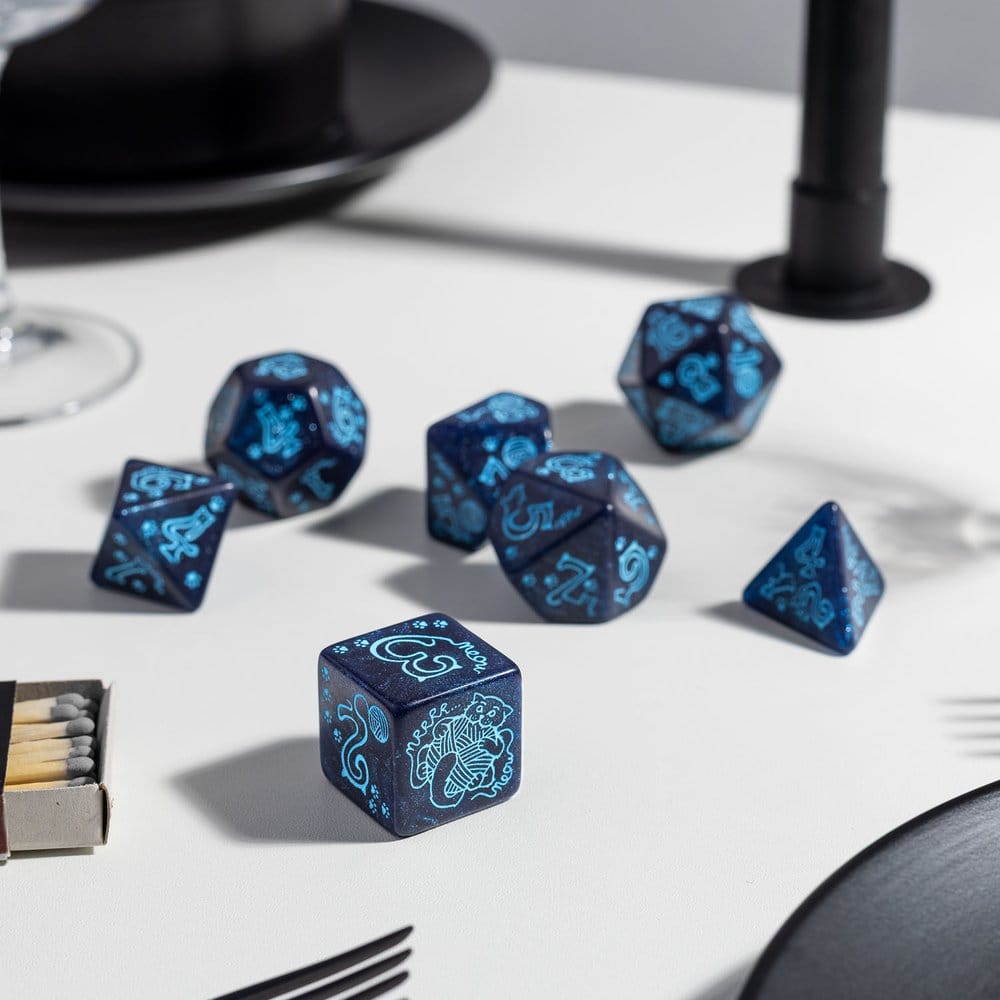 Jumbo Cats Jumbo Dice Set River