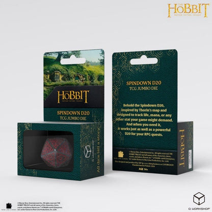 The Hobbit Spindown Jumbo Die Lunaris TCG D20
