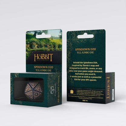 The Hobbit Spindown Jumbo Die Tideborn TCG D20