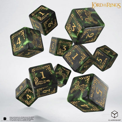 The Lord of the Rings: 10 D6 Dice Set Rohan