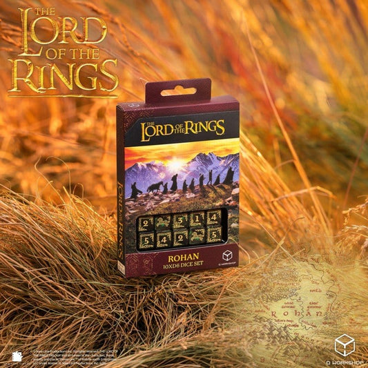 The Lord of the Rings: 10 D6 Dice Set Rohan