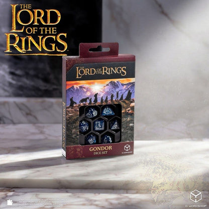 The Lord of the Rings Dice Set of 7 Gondor