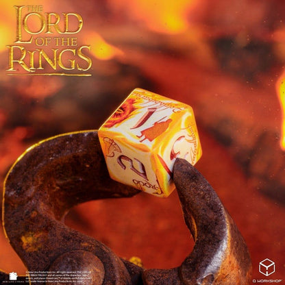 The Lord of the Rings Full Art Dice Set of 7 Ring-bearers (Whitefire Radiance)