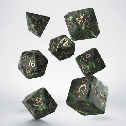 Cats Dice Set Pixel Q Workshop