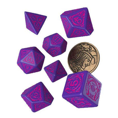 The Witcher Dice Set Dandelion The Conqueror of Hearts (7) Dice