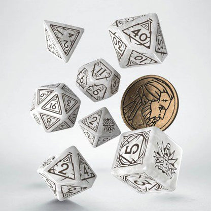 The Witcher Dice Set Geralt The White Wolf (7) Dice