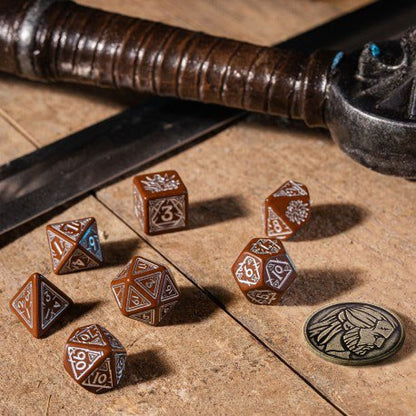 The Witcher Dice Set Geralt Roach's Companion (7) Q Workshop