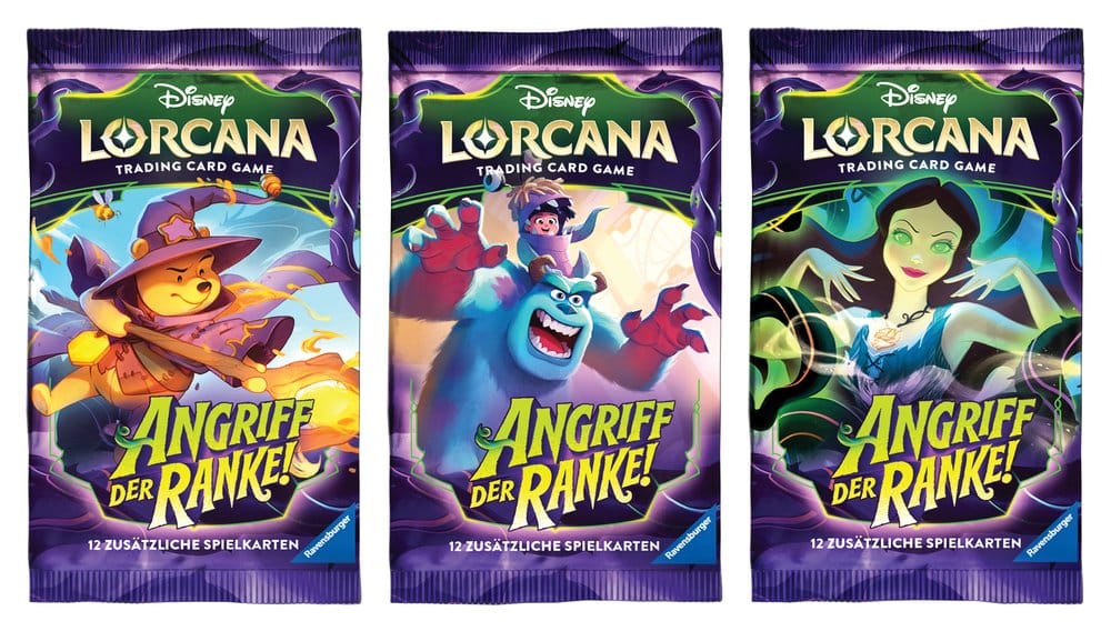 Disney Lorcana TCG Angriff der Ranke Booster Display (24) *German Version*