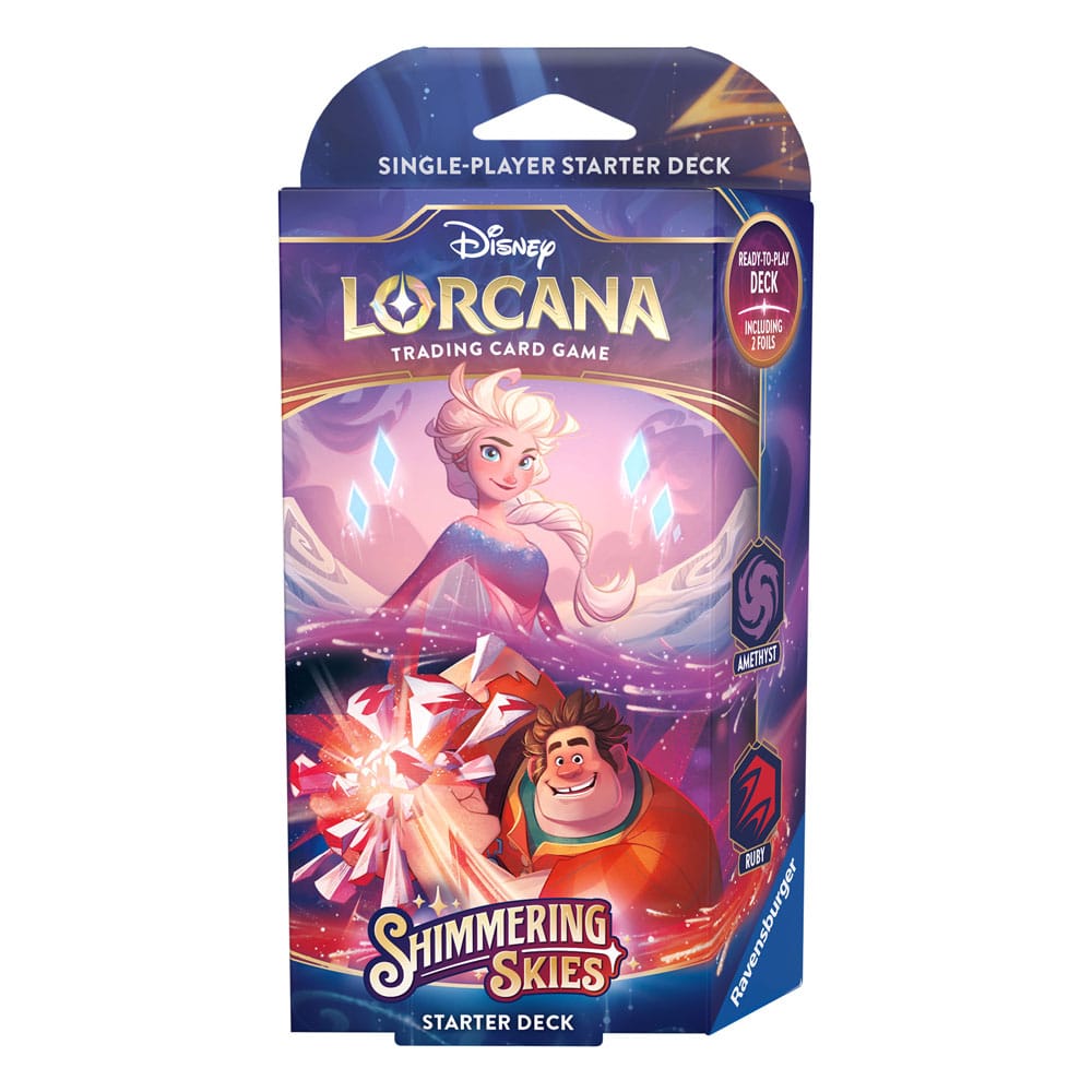Disney Lorcana TCG Shimmering Skies Starter Decks Display (8) *English Edition* Trading cards
