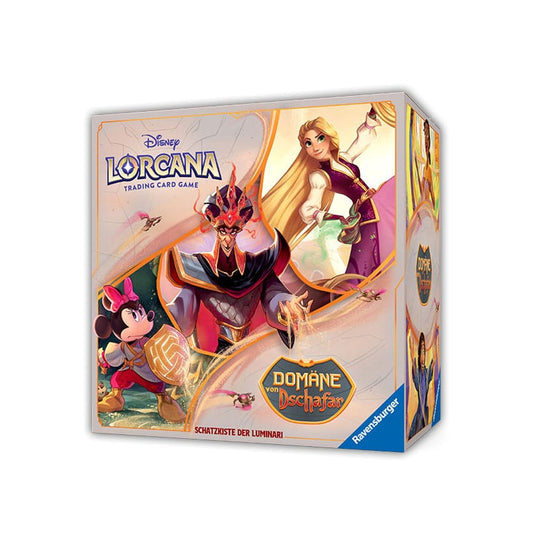 Disney Lorcana TCG Domäne von Dschafar llumineer’s Trove (24) *German Edition* Trading cards