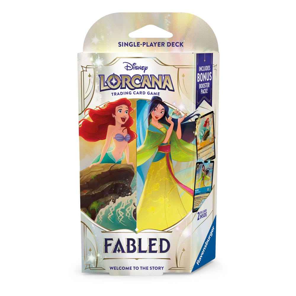 Disney Lorcana TCG Fabled Starter Decks Display (8) *English Edition*