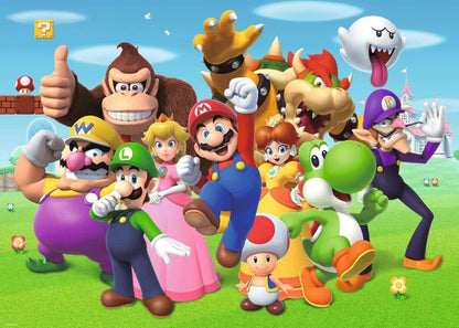 Nintendo Challenge Jigsaw Puzzle Super Mario (1000 pieces)