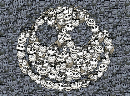 The Nightmare Before Christmas Challenge Jigsaw Puzzle King of Fright (500 pieces)