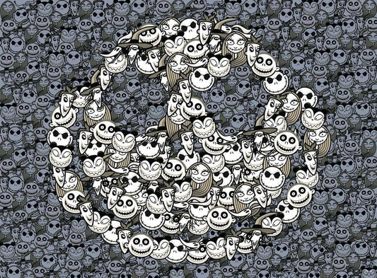 The Nightmare Before Christmas Challenge Jigsaw Puzzle King of Fright (500 pieces)